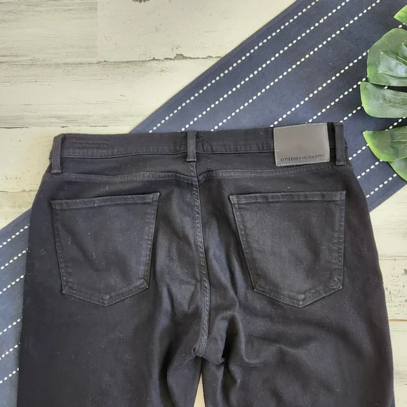 Citizens of Humanity Gage Classic Straight Leg Jeans Black Size 36x28 - Picture 2 of 10